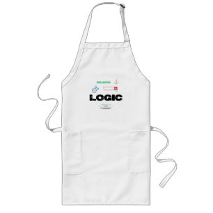 Tablier Long T-Shirt de programmation Mode Code Logique Drôle A