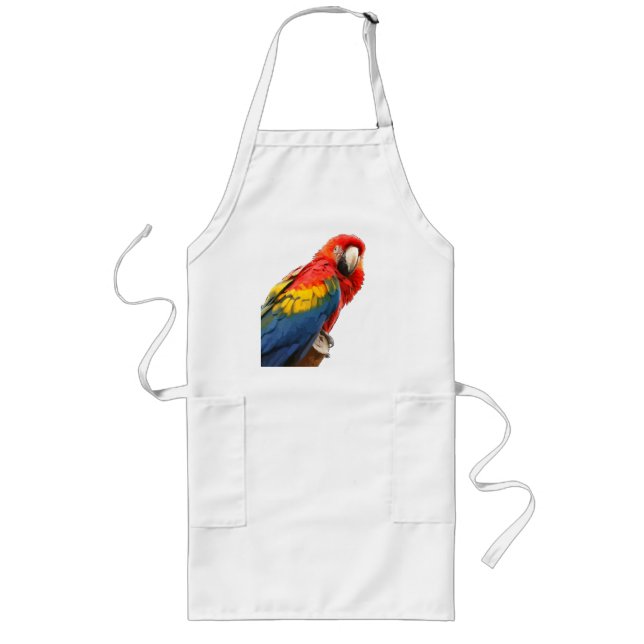 Tablier Long Tablet Macaw Apron (Devant)