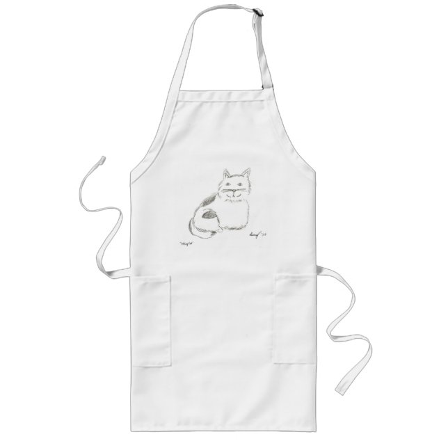 Tablier Long Tableur Kitty (Devant)