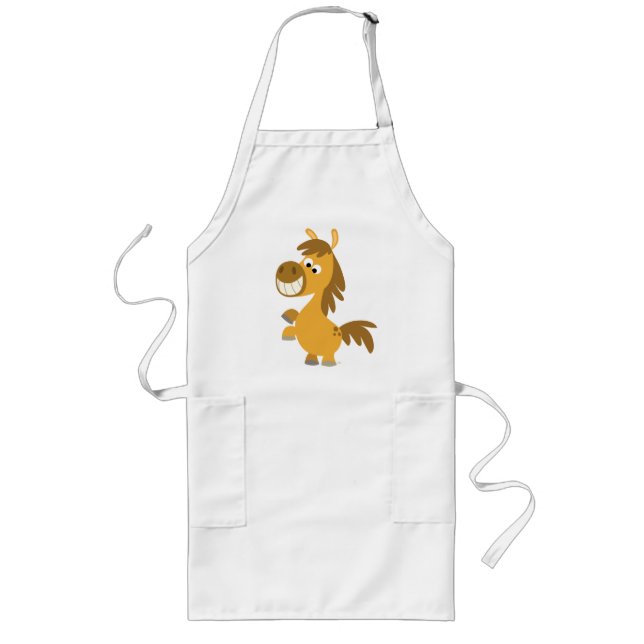 Tablier Long Tablier de Cuisine impétueux pour le caricaturisme (Devant)