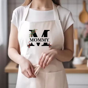 Tablier Long Tablier de Noël personnalisé   Lettres personnalis