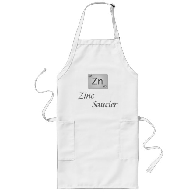 Tablier Long Tablier plus saucier de cuisine de zinc (Devant)