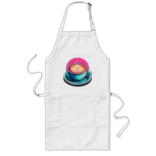 Tablier Long Tasse de cappuccino