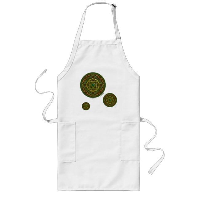 Tablier Long Taurus Mandala Apron (Devant)