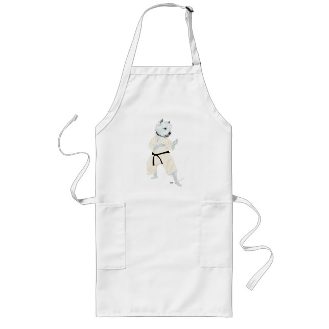 Tablier Long Tervueren Karate ! (Devant)