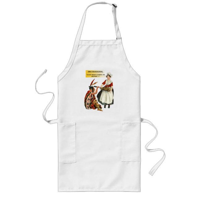 Tablier Long thanksgiving Apron (Devant)