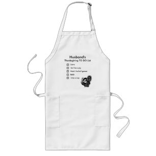 Tablier Long Thanksgiving Apron pour hommes
