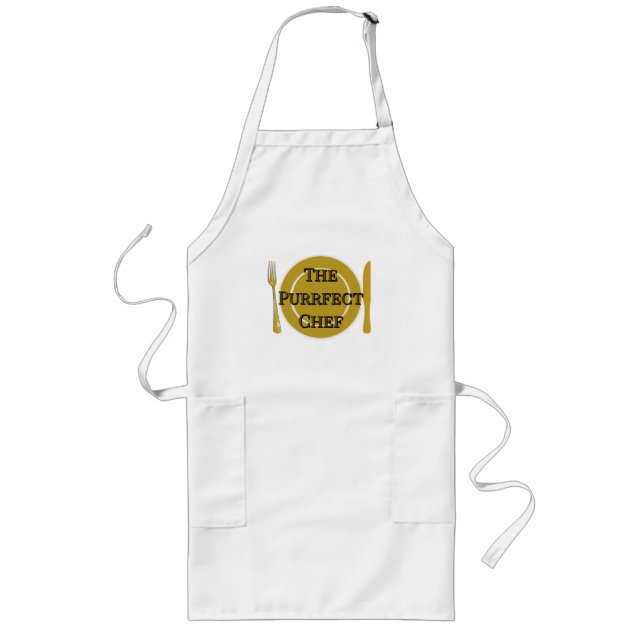 Tablier Long The Purrfect Chef - Apron (Devant)