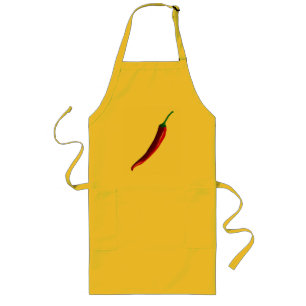 Tablier Long Trending Red chili