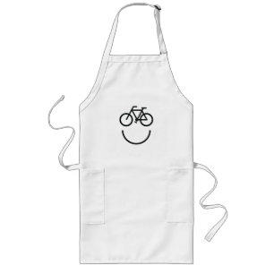 Tablier Long Visage de vélo, bicyclette