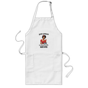 Tablier Long Votre opinion ne fait pas partie de la recette