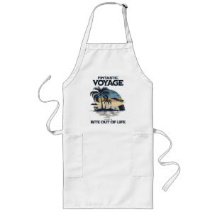 Tablier Long Voyage Fintastique Prendre Une Bouchée De La Vie