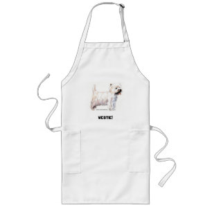 Tablier Long West Highland White Terriers