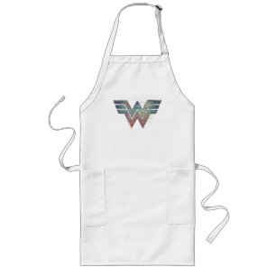 Tablier Long WW84 Wonder woman TV Static