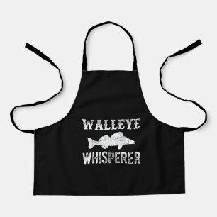 Tablier Lucky Ice Fishing Walleye Whisperer pêcheur