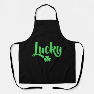 Tablier Lucky Shamrock Saint Patricks Day St Pattys St Pad