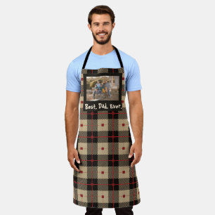 Tablier Lumberjack Meilleur papa Jamais Photo Adulte Apron