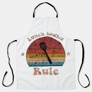 Tablier Lunch Lady Vintage Apron