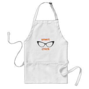 Tablier Lunettes intelligentes de geek de poussin