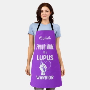 Tablier LUPUS WARRIOR Fête des mères Fier maman