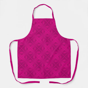 Tablier Luxe Moderne Élégant Coeur Rose