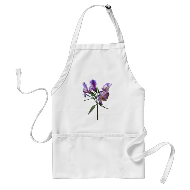 Tablier Lys péruvien violet (Devant)