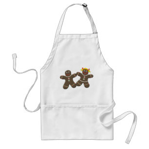 Tablier M. et Mme mignons Gingerbread Cookie Couple