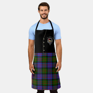 Tablier MacDonald Clan Badge & Tartan Kilt Apron