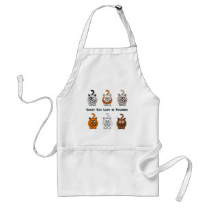 Tablier Madame folle In Training Apron de chat