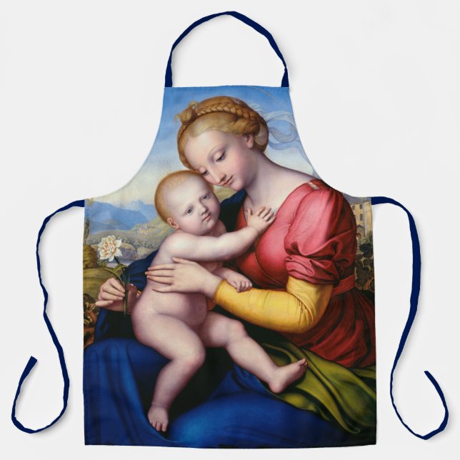 Tablier Madone et Enfant (Recto)