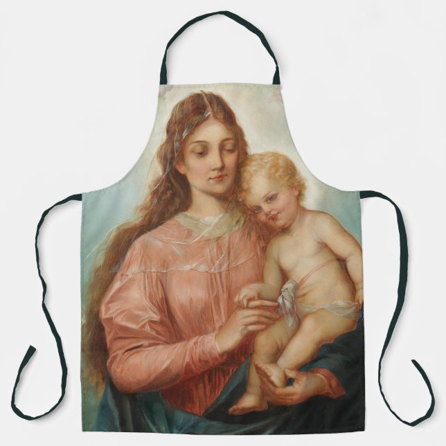 Tablier Madone et Enfant (Recto)