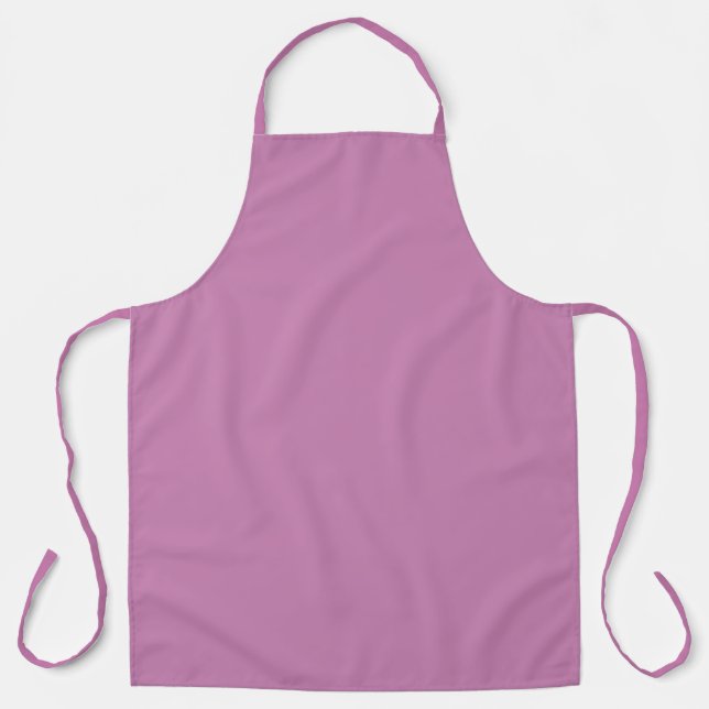 Tablier Magenta rose printemps saison couleur solide (Recto)