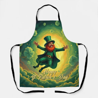 Tablier Magical Leprechaun St. Patrick’s Day Art