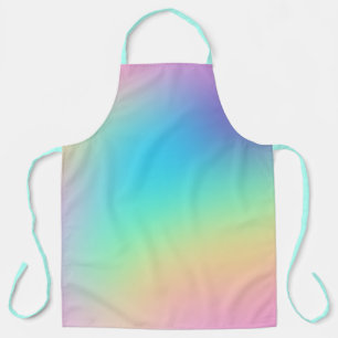 Tablier Magnifique Pastel Prismatique Gradient Arc-En-Ciel