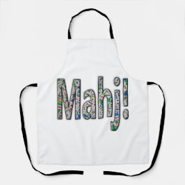 Tablier Mahjong Apron - Mahj!