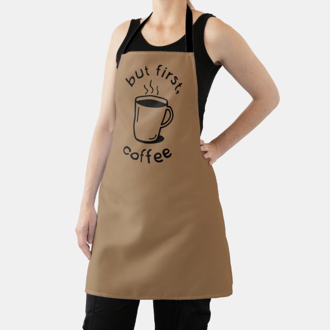 Tablier Mais D'Abord, Le Café (Insitu)