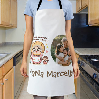 Tablier Maison de Nana Chère Règles de Nana Photo de Grand