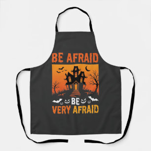 Tablier Maison hantée de conception Halloween Soyez craint