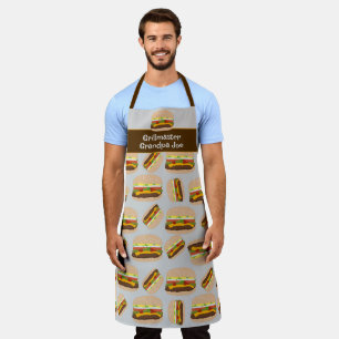 Tablier Maître du Grill Burger Personnalisé Motif Guy’s BB
