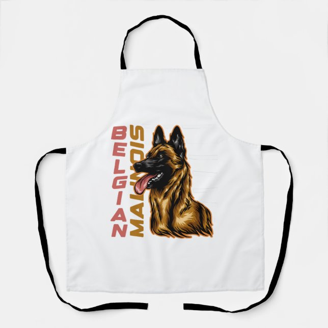Tablier Malinois belge (Recto)