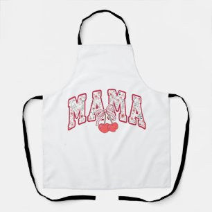 Tablier Mama est 2025 Fête des Mères Coquette arc