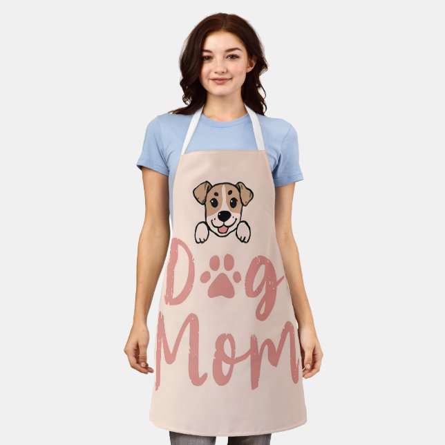 Tablier Maman Chien  (Porté)