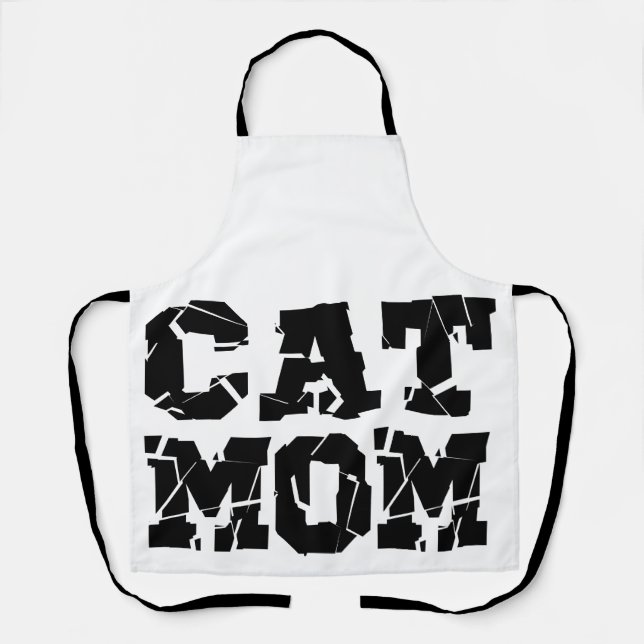Tablier Maman de chat (Recto)