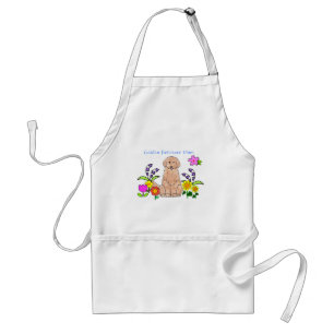 Tablier Maman de golden retriever