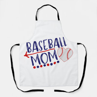 Tablier Maman du baseball