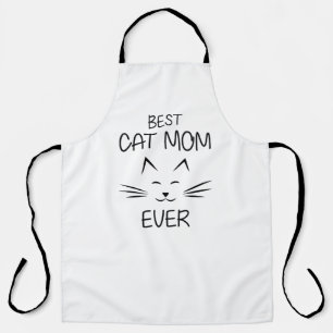Tablier Maman - Meilleure maman de chat de tous les temps