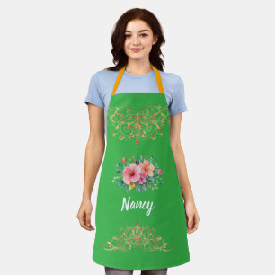 Tablier Maman — Mon premier chez-moi Fleurs de mère et d