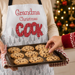Tablier Maman Noël drôle Cuisine Cadeau de Noël