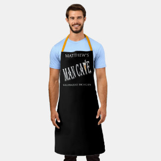 Tablier Man Cave Mancaves Man Caves Apron