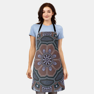 Tablier Mandala Creation, tous les points pour un 6